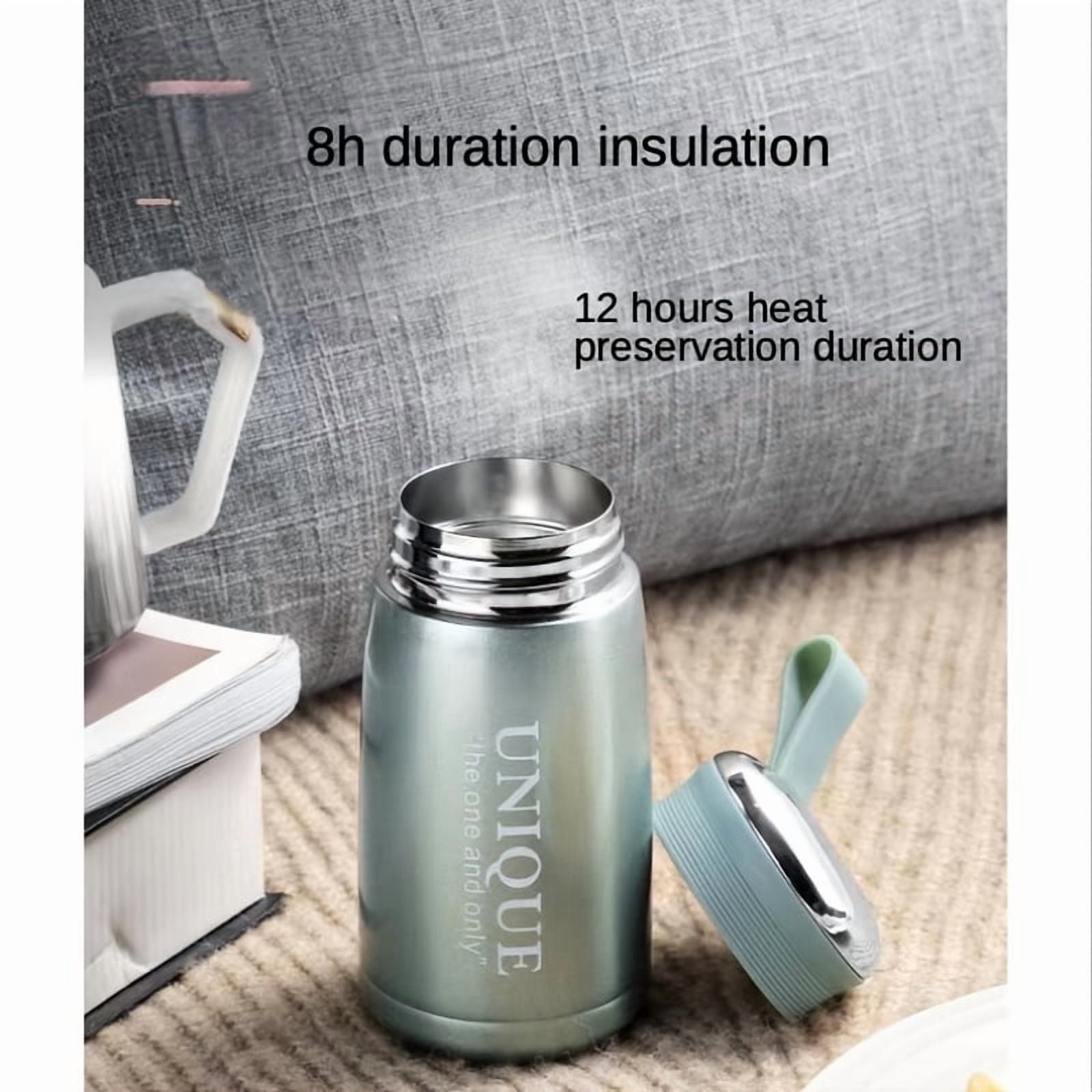 1pc Vacuum Flask Insulation Vacuum Bottle Small Travel Bottle Cute 304 Stainless Steel Student Ladies Tea Coffee Water Bottle Cup