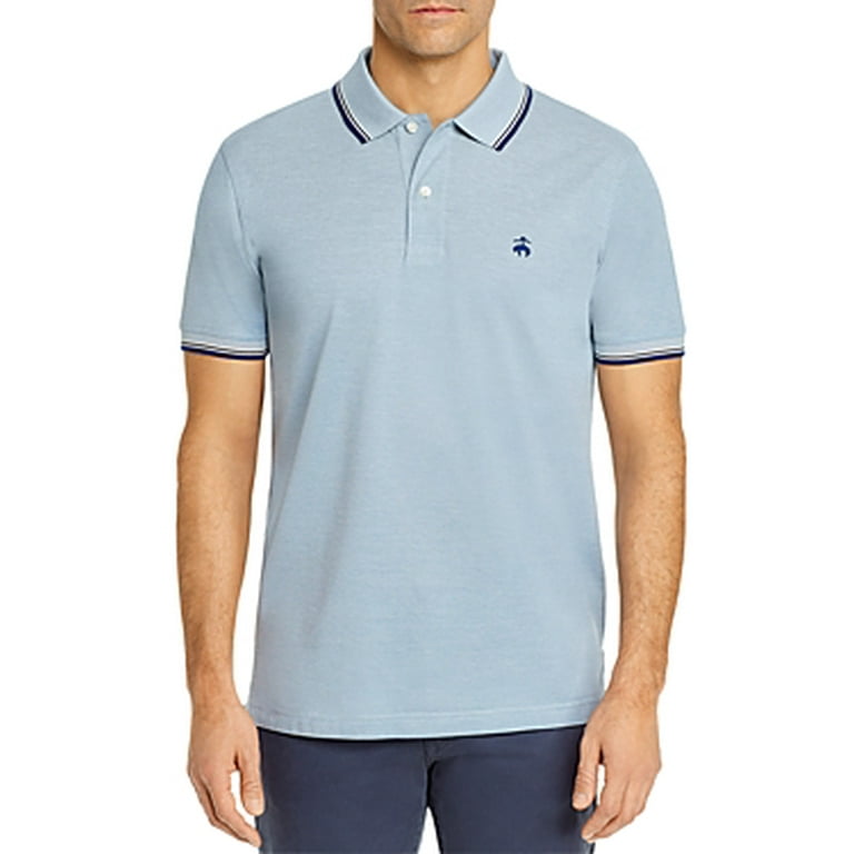 hjem Ordliste Bolt Brooks Brothers PROVINCIAL BLUE Tipped Oxford Slim Fit Polo Shirt, US  Medium - Walmart.com