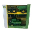 John Deere Toy Set, 1/32 Scale S780 Combine, Grain Head 7290R Tractor