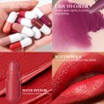 thumbnail image 4 of 18 Color Mini Lipstick Set, Waterproof and Durable, Long Lasting Lipstick, Anti Smudging, Cute Capsule Shape, Multi-Color Portable Lipstick, Gift For Ladies, Mothers And Girls, Christmas, Birthday, 4 of 7