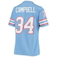 thumbnail image 3 of Women's Mitchell & Ness Earl Campbell Light Blue Houston Oilers 1980 Legacy Replica Jersey, 3 of 3