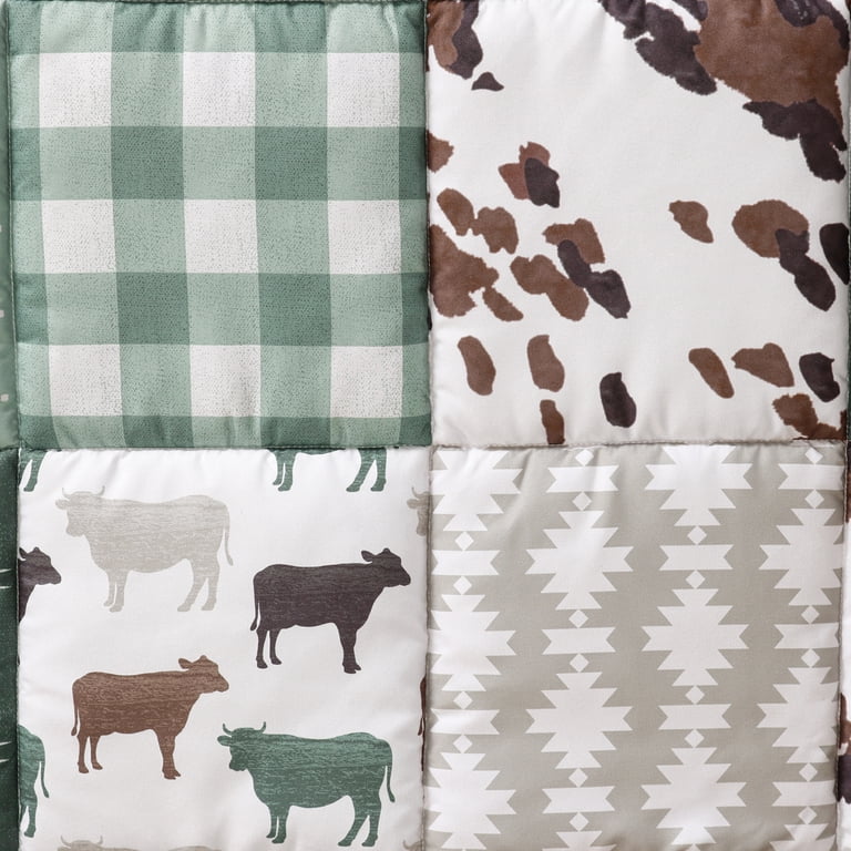 The Peanutshell Boho Farm 3-Piece Crib Bedding Set photo 2