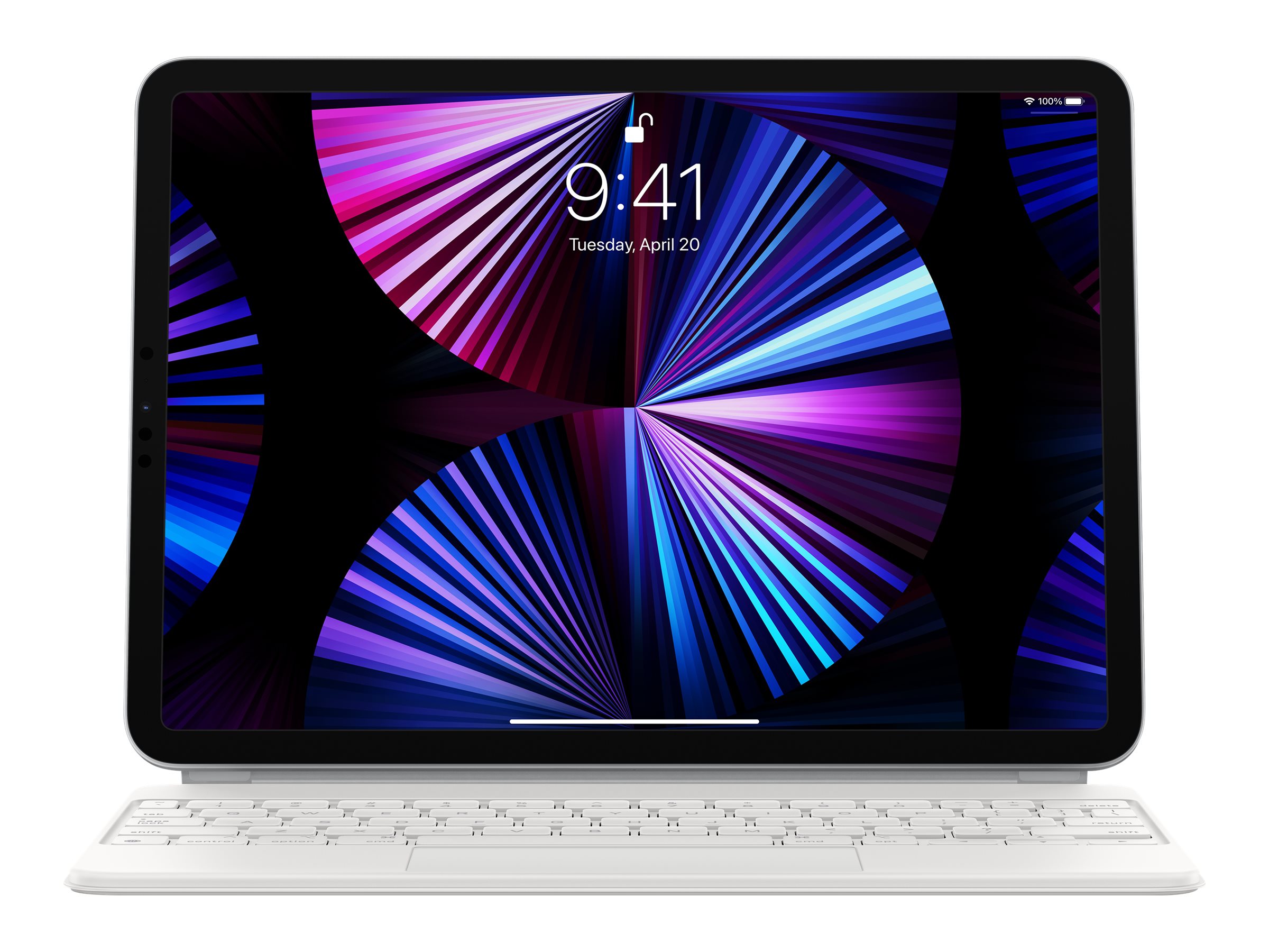 Magic Keyboard for iPad Pro 11-inch (3rd generation) and iPad Air (5th generation) - US English - White - image 2 of 5