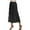 Black, variant on Half for Women Non Cling Underskirt with Lace Trim Anti Static Dress Liner for Midi/Maxi Skirts