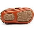 thumbnail image 6 of Leather Baby Moccasins Hard Soled Tassel Crib Toddler Shoes for Boys and Girls, 6 of 7