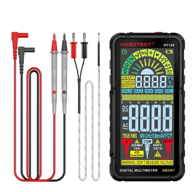 HABOTEST Multimeters,Voltmeter Tester With Function Measures Current 6000 Smart Measurement Buzhi With Function Measures Smart Measurement Voltmeter Measures Current Resistance Xinzy Voltmeter Test
