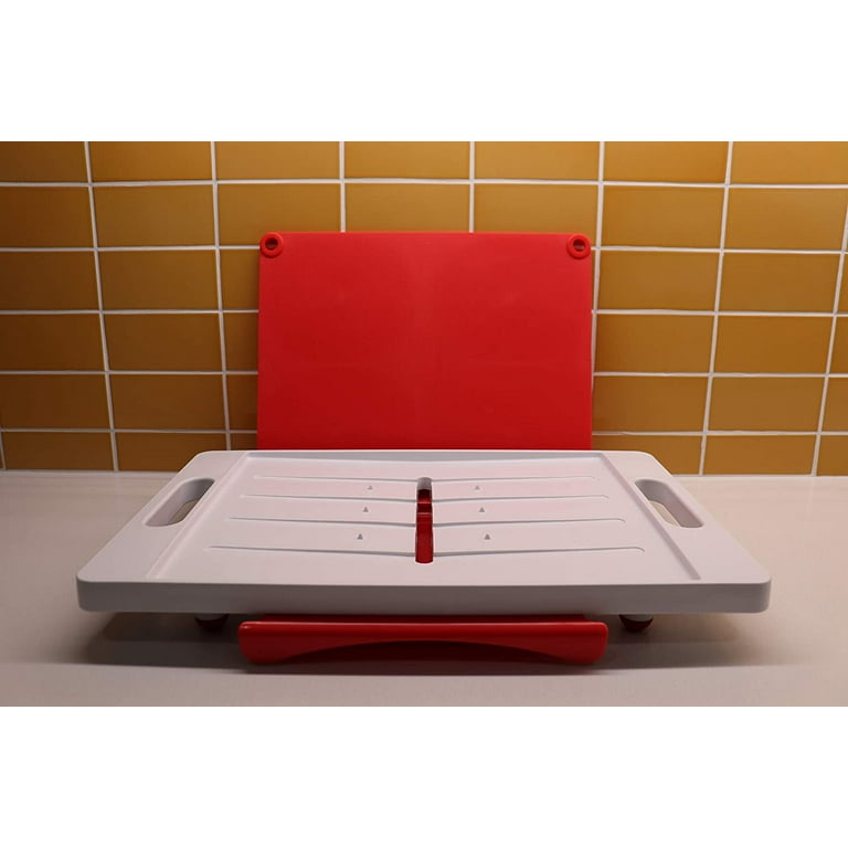 Dripless Cutting Board 2 in 1 System With Additional Cutting Board