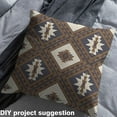 thumbnail image 2 of jejeloiu Exotic Aztec Geometric Fabric by the Yard 2 Yards,Brown Boho Geometric Room Decor Fabric by the Yard,Beige Bohemian Geometric Fabric for Sewing,Breathable Home Decor, 2 of 6