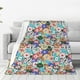 thumbnail image 1 of Balery Colored Casino Chips Manta de Felpa Suave y Acogedora – Cobija de Franela Aterciopelada para Cama, Lavable y Cálida para Sofá, Mascotas, Transpirable-80"x60", 1 of 7