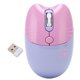 thumbnail image 1 of Ratón inalámbrico BT5.1 o 2,4 GHz con clic silencioso y DPI ajustable, modo de suspensión automática, para oficina, para niñas, familias, escuelas, cafeterías, color morado, 1 of 5