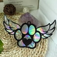 thumbnail image 5 of RuiJiao Dog Moon Suncatcher, Angel Memorial Statue - Stained Glass Window Hanging, Pet Sympathy Gift, 5 of 7