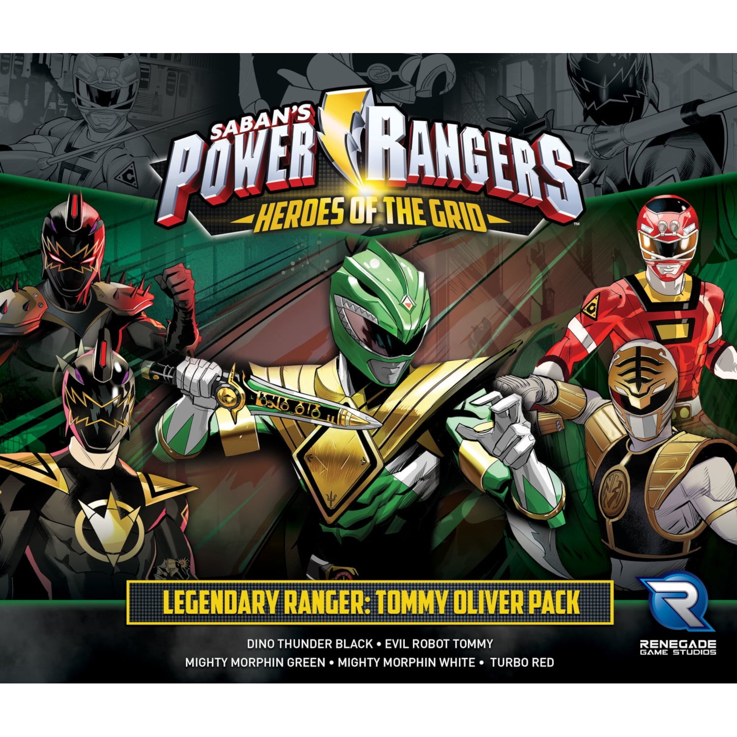 Power Rangers: Legendary Rangers Tommy Oliver Pack 