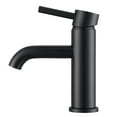 thumbnail image 4 of Ancona Valencia Series Single Lever Bathroom Faucet in Matte Black, 4 of 6