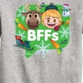 thumbnail image 3 of Disney Emoji - Kristoff Sven - Toddler And Youth Crewneck Fleece Sweatshirt, 3 of 5