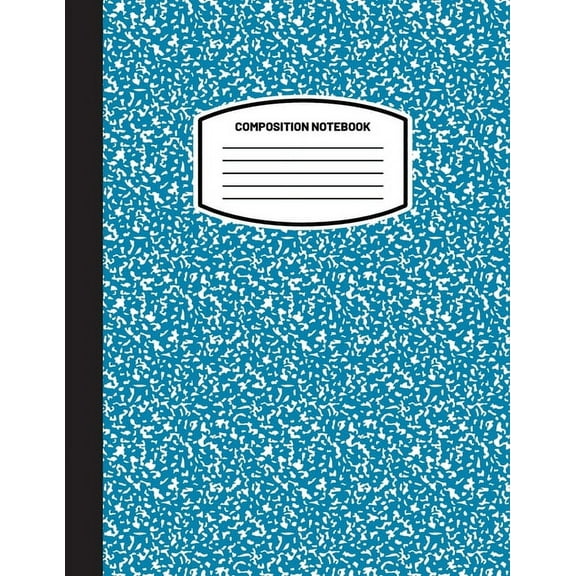 Classic Composition Notebook: (8.5x11) Wide Ruled Lined Paper Notebook Journal (Blue Gray) (Notebook for Kids, Teens, St, (Paperback)