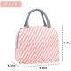 thumbnail image 2 of Bolsa térmica para el almuerzo para mujer, lonchera pequeña para mujer, bolsa de mano congelable, lonchera impermeable para adultos, ideal para la oficina, picnic, playa, entrenamiento, viajes, 2 of 7