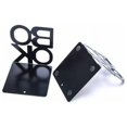 thumbnail image 3 of Sujetalibros - Soportes decorativos para sujetalibros de metal para Merek Design Heavy Duty Bo, 3 of 5