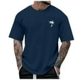 thumbnail image 1 of Playeras Negras Hombre Algodon Hombres Casual Otoño Invierno Sólido Manga Larga Cuello En V Camiseta Top Blusa, 1 of 3