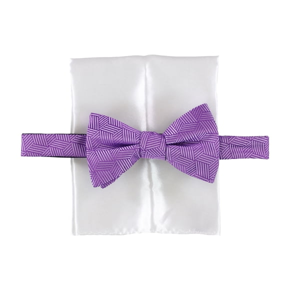 Alfani - Pajarita de 2 piezas para hombre, color morado, talla única