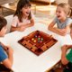 thumbnail image 5 of Shut The Game Shut The Wooden Dice Juego de mesa Cuatro cartas volteables Juegos de dados de madera mejorados para 2-4 jugadores Mejora las habilidades matemáticas para el aula y el hogar, 5 of 6