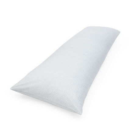 DOWNLITE Old Fashion Style Granny Ticking Stripe Goose Down/ Feather Body (Best Body Pillow For Side Sleepers)