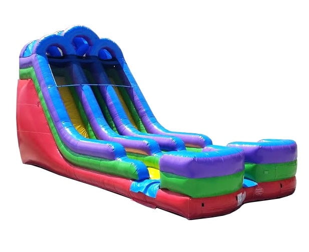 inflatable slide with blower