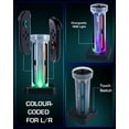 thumbnail image 5 of Charging Dock for Switch 2 Joycons Game Controller, Charging Station with 5 Colors RGB Light and 6 Game Card Storage Slots, 5 of 7