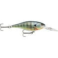 thumbnail image 4 of Rapala Shad Rap 05 9.25" Holographic Blue Shiner Hard Fishing Lure for Bass with Treble Hooks, 4 of 4