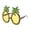 C, variant on Lovely Fruit Theme Sunglasses Sun Protectiove Eyeglasses For Adult Teens Pool Party and Holiday Dressingup Accessories