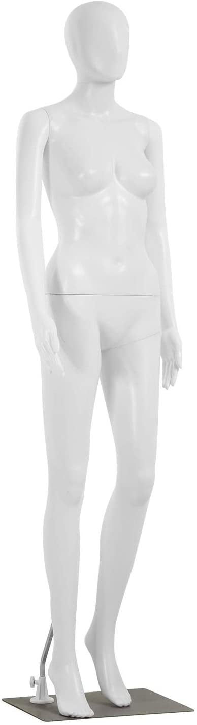 Female Mannequin Realistic Display with Base Men Clothing Store Model 