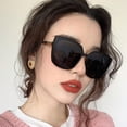 thumbnail image 2 of Gafas de sol para mujer Gafas de sol cuadradas retro versátiles Gafas de sol para mujer Gafas de sol para conducir Mujer para accesorios de vestuario Negro Salvador gafas de sol de mujer, 2 of 10