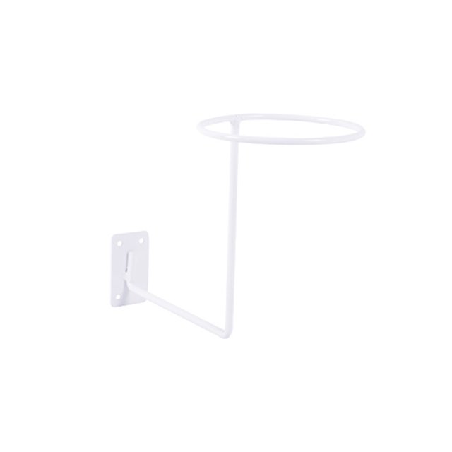 Kenally Soporte para casco de montaje en pared, colgador de exhibición de Color sólido, estantes colgantes para accesorios, estante de almacenamiento Accesorios para motos Blanco Kenally VI015829-02