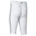 thumbnail image 3 of Marucci Men's Excel Tapered DoubleKnit Piped Knicker Baseball Pants White/Black M, 3 of 5