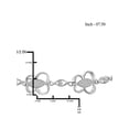 thumbnail image 4 of White Diamond Accent Sterling Silver Fashion Bracelet, 7.5, 4 of 4
