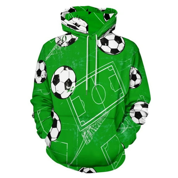 American Football Team Field 3D Print Hoodie Men Women Autumn Thin Pullover Sweatshirt Vintage Streetwear Tops