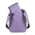 thumbnail image 3 of Eastsport Large Rubin Weekender Tech Backpack Diaper Bag for Adults and Kids, Light Purple, 3 of 12