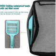 thumbnail image 2 of 2024, arena para gatos, impermeable, plegable, con funda para un fácil transporte, 2 of 4