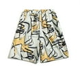 thumbnail image 1 of toraway Men's Beach Pants Sweatpants Printed Trousers Drawstring Jogging Shorts L, 1 of 2