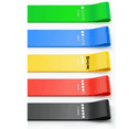 thumbnail image 1 of Kit Ligas De Resistencia  Bloosom Banda De Resistencia Ejercicio Yoga 5 Niveles Multicolor, 1 of 4