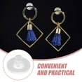 thumbnail image 3 of OULII 100Ud Seguros De Silicona Para Pendientes Reemplazo Fácil Para Uso En Accesorios De Joyería, 3 of 8