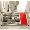 thumbnail image 2 of Alfombra De Baño Alfombra,Antideslizante Alfombra De Baño Absorbente Extra Suave Lavable A Máquina Secado Rápido Alfombra De Baño De Ducha Peluda-50*80cm, 2 of 5