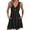 D Dark Gray, variant on Women's Sleeveless V Neck Dress Casual Button A Line Flare Dresses with Pockets Summer Loose Fit Soft Dresses