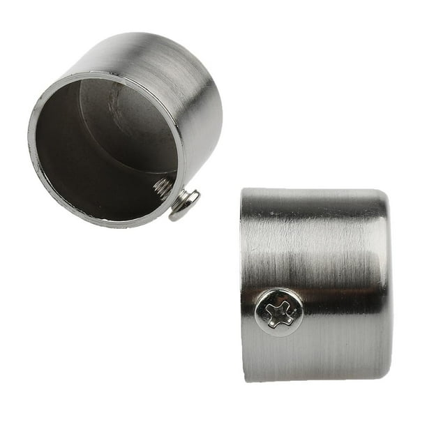 Conjunto de 2 Acabados de Cortina de Metal Zulema para Varilla de Diámetro Inter