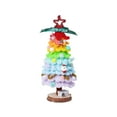 thumbnail image 2 of Christmas Tree With Light 8.27inch Artificial Christmas Trees Wooden 3D Christmas Tree Craft DIY Wooden Christmas Art and Craft Gift Christmas Tree Assembly for Christmas Tabletop Decor Party, 2 of 9