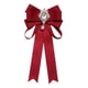 thumbnail image 1 of Pajarita para mujer con lazo y diamantes de imitación para niña, decoración de ropa Rojo oscuro, 1 of 9