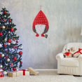 thumbnail image 3 of Advent Calendar, Swedish Santa Claus Countdown Calendar with 24 Days Pockets, Reusable Hanging Advent Calendar for Christmas Decorations (Red), 3 of 5