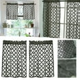 Yolmart Curtains Window Screens Short Curtains Rod Curtains Kitchen