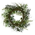 thumbnail image 4 of Vickerman 24" Artificial Mixed Olive Leaf Wreath, 4 of 5