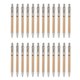 thumbnail image 2 of 24 Pieces Bamboo Retractable Ballpoint Pen Black Ink 1 mm Office Products Pens Bamboo Ballpoint Pen Wood Ballpoint Pens, 2 of 5