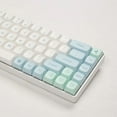 thumbnail image 3 of 137PCS XDA Keycaps with Heat Sublimated Ice Mint Theme for Mechanical Keyboard Enthusiasts, 3 of 18